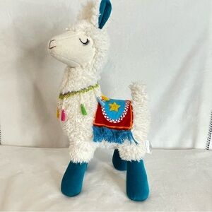 Pier 1 Imports Llama Plush “Spitz” 15" Blue Feet